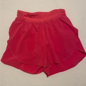 lululemon athletica Red Athletic Shorts
